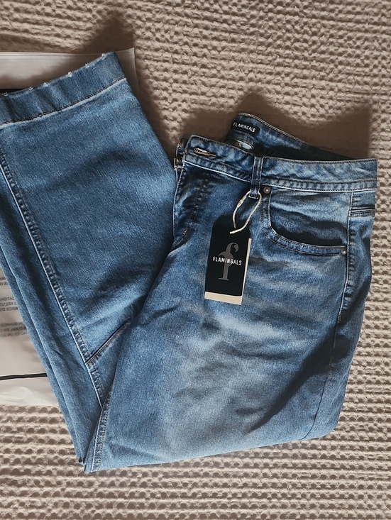 Flamingals Denim - Flamingals Light Blue Denim Barrel Jeans
